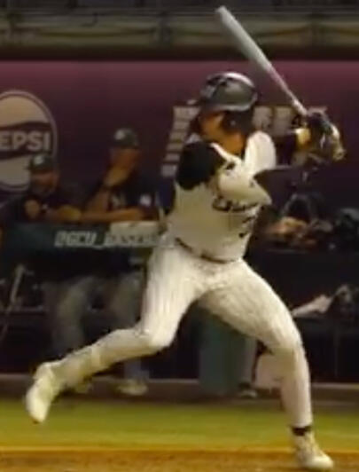 Shot and quickly turned this Michael Diaz home run.